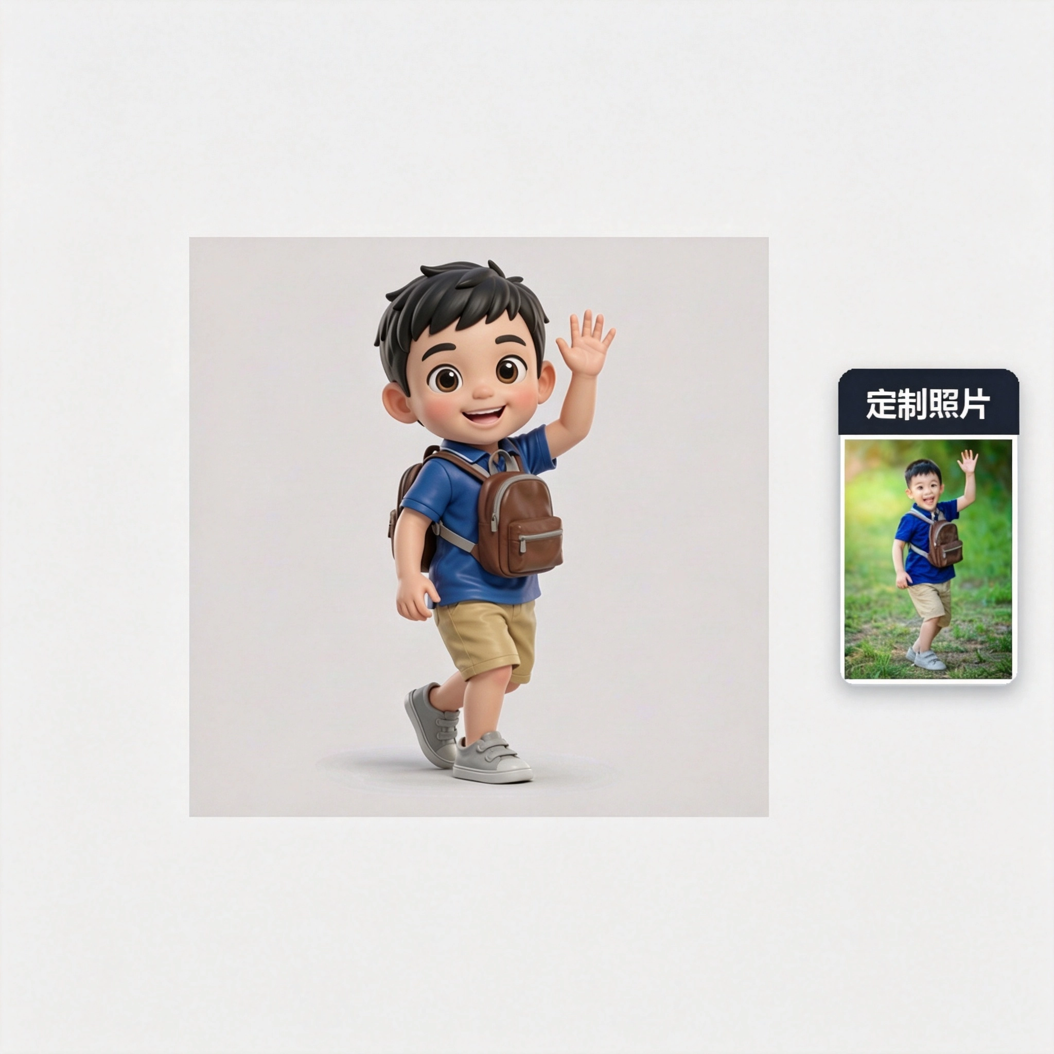 单人造型手办 效果展示